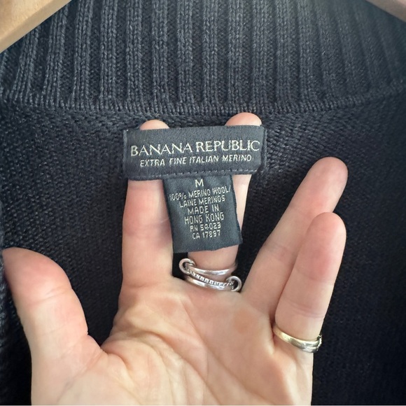 Banana Republic Dark Gray Cardigan Sweater - Picture 2 of 9